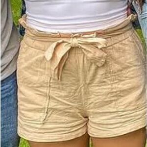 Women's Tan Shorts